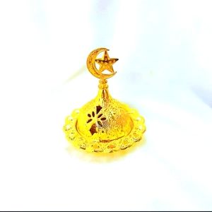 A star & moon incense burner